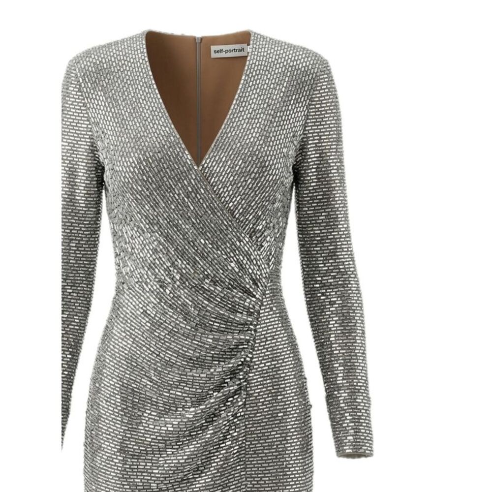 Self-Portrait Silver Dresses - Cocktail & Party Dresses Women